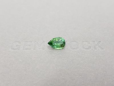 Blueish green pear cut tourmaline 1.41 ct photo