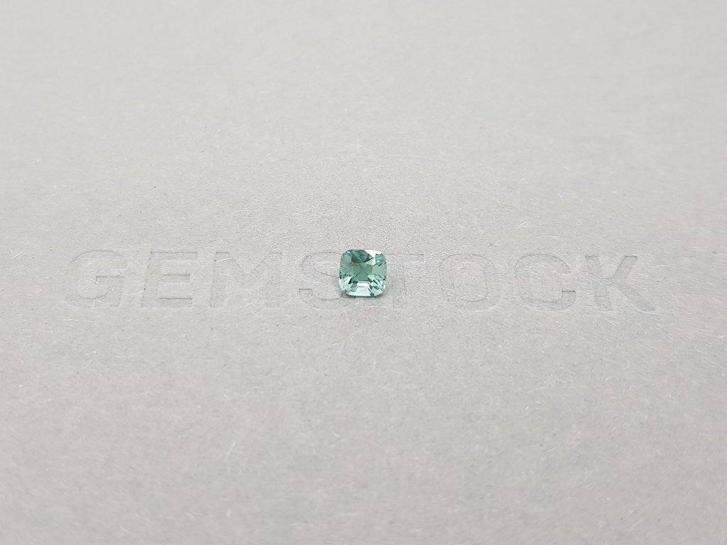 Cushion cut greenish-blue tourmaline 0.34 ct Image №1