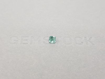 Cushion cut greenish-blue tourmaline 0.34 ct photo