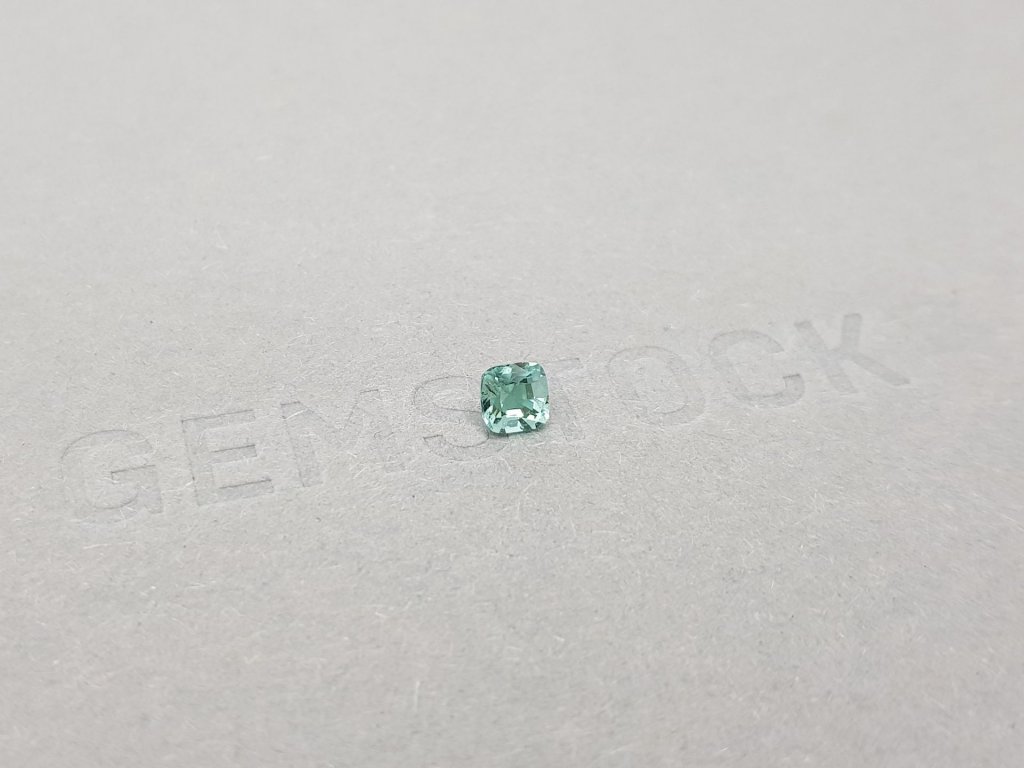 Cushion cut greenish-blue tourmaline 0.34 ct Image №2