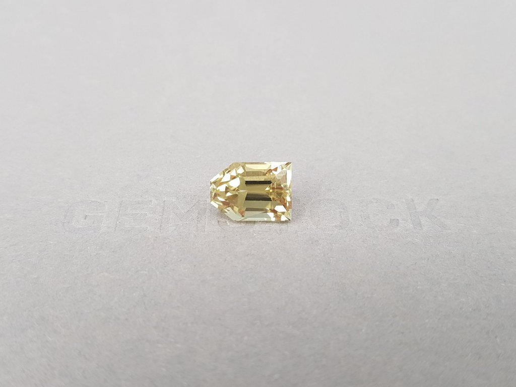 Fancy cut golden yellow tourmaline 4.16 ct Image №1