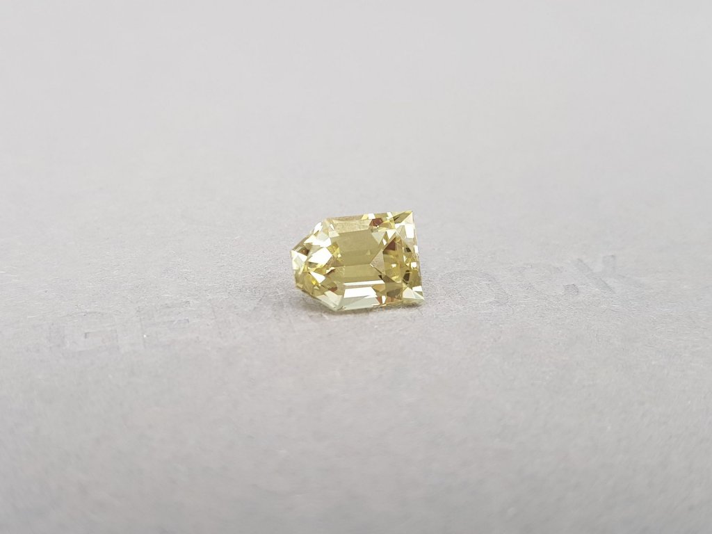 Fancy cut golden yellow tourmaline 4.16 ct Image №2