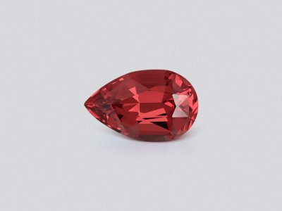 Spinel Mahenge Vivid Pink pear cut 2.19 carats, Tanzania photo