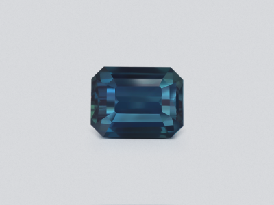 Unheated sapphire Teal octagon 1.57carats, Sri Lanka photo