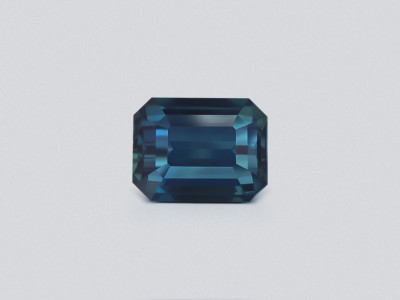 Unheated sapphire Teal octagon 1.57carats, Sri Lanka photo