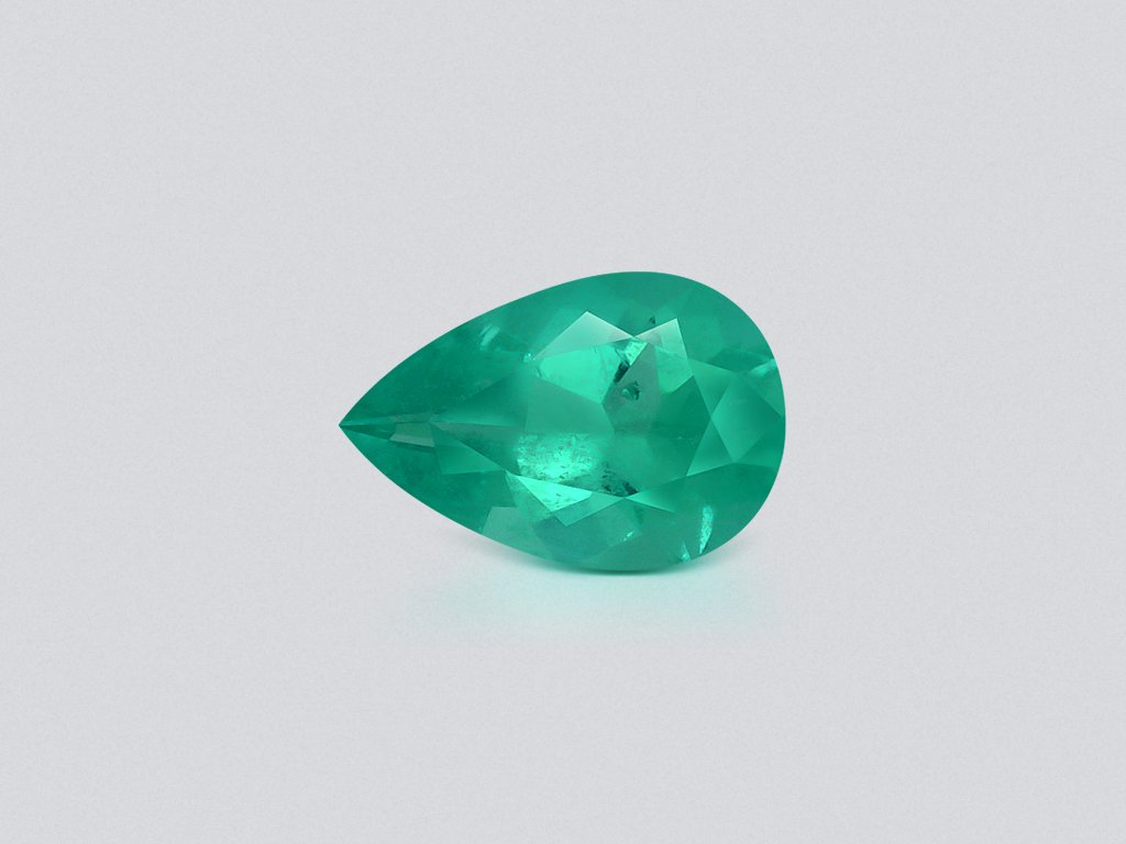 Emerald pear cut 1.10 carats, Russia Image №1