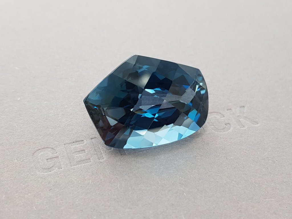 Fantasy cut London blue topaz 52.77 ct Image №3