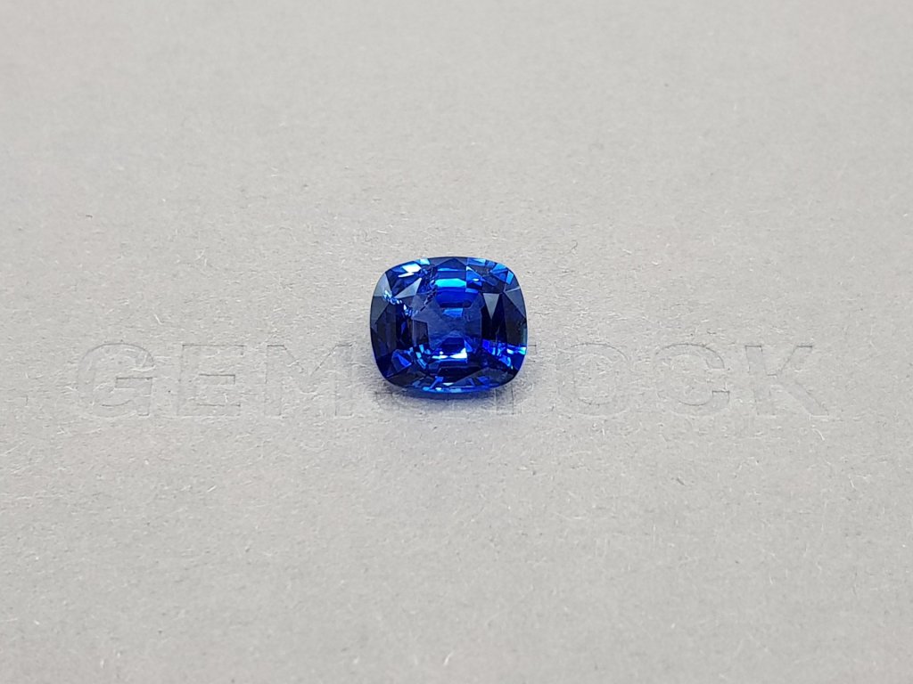 Bright Cornflower color sapphire 4.56 ct, Sri Lanka Image №1