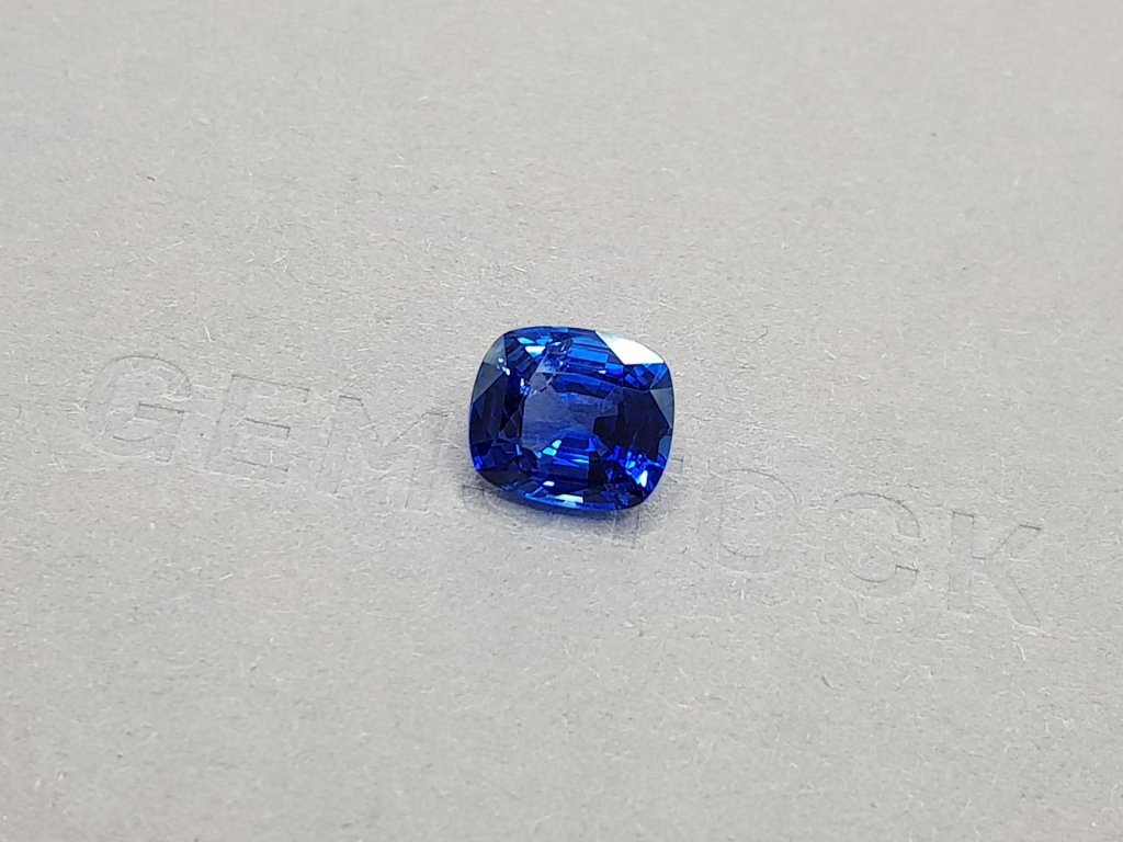 Bright Cornflower color sapphire 4.56 ct, Sri Lanka Image №3