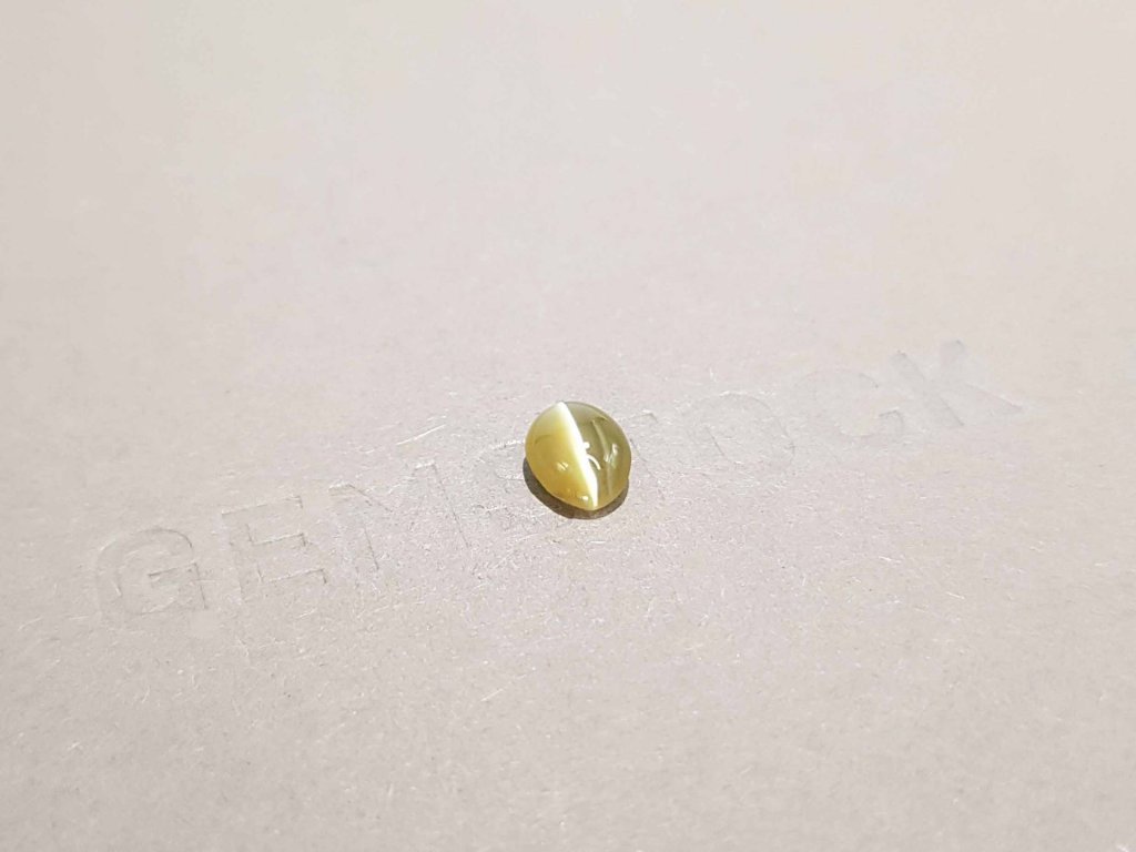 Chrysoberyl with cat's eye effect, Tanzania 1.18 ct Image №2