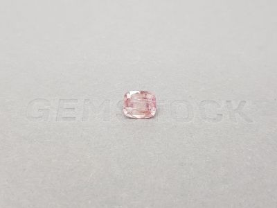 Cushion cut orange-pink tourmaline 1.14 ct photo