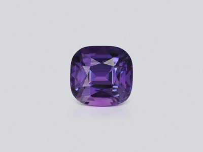 Purple cushion cut sapphire 4.26 carats, Madagascar  photo