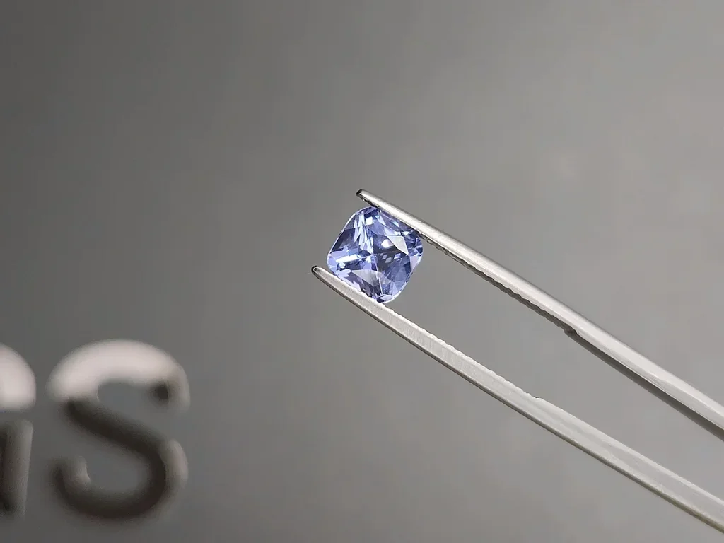 Pastel Blue sapphire in cushion cut 1.75 carats, Sri Lanka Image №3