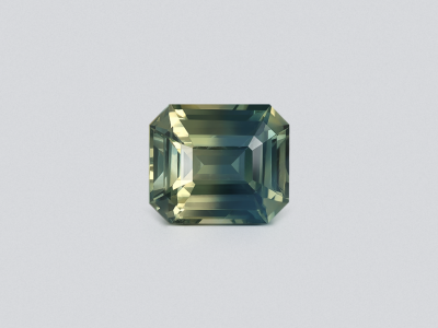 Unheated sapphire Teal octagon cut  1.10 carats, Sri Lanka photo
