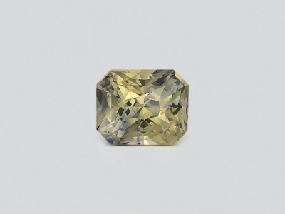 Unheated sapphire Bi-Color radiant cut 1.83 carats, Sri Lanka photo