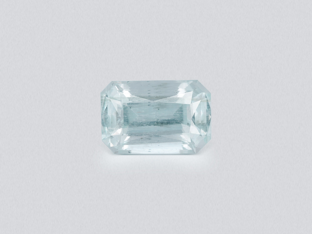 Aquamarine octagon cut 0.61 carats, Madagascar  Image №1