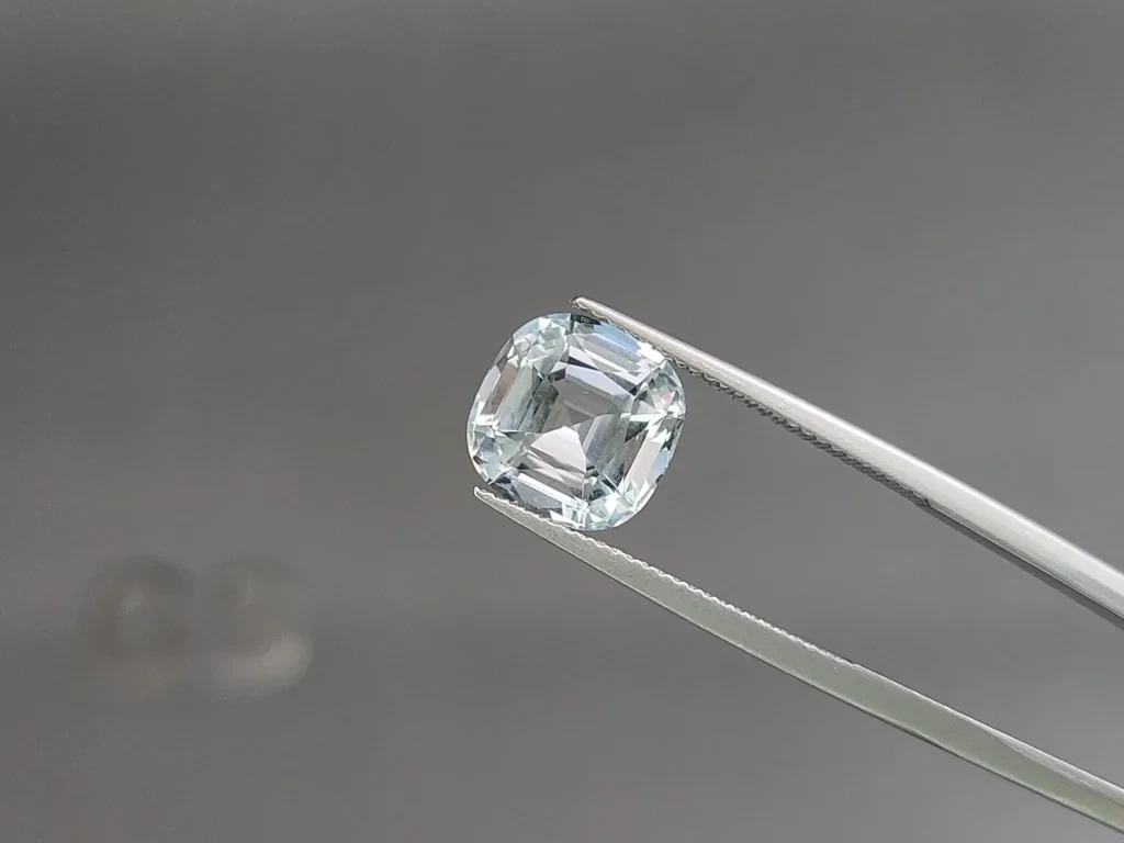 Set of aquamarines cushion cut 10.95 carats, Madagascar Image №3