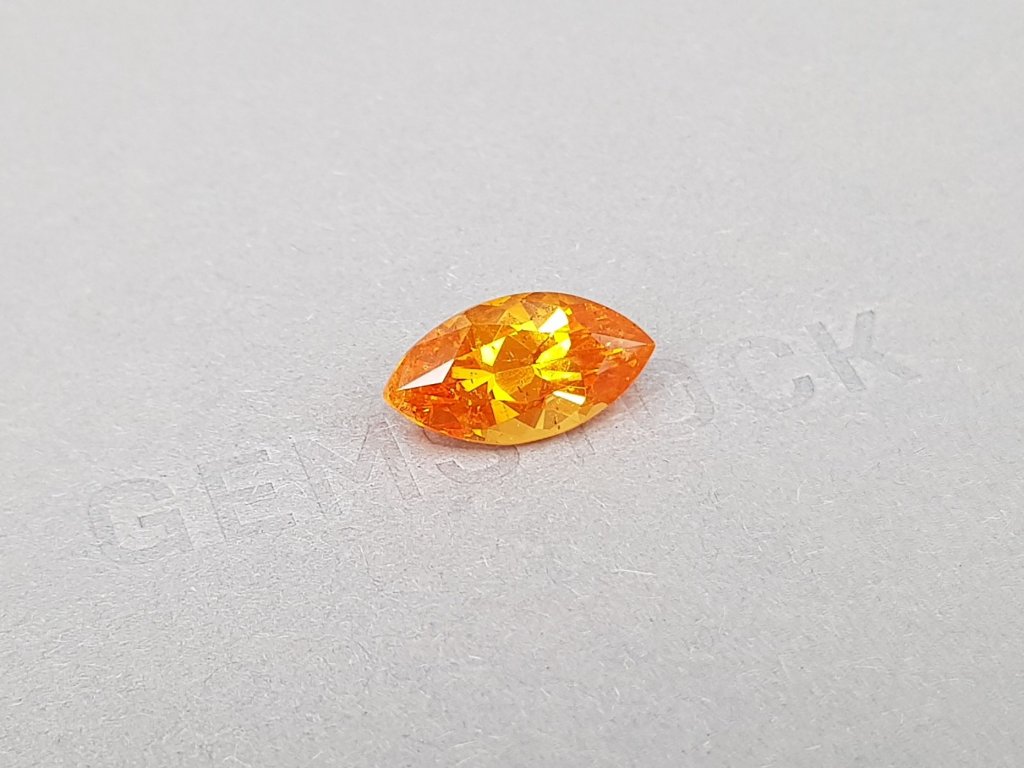 Vibrant orange Fanta spessartine in marquise cut 7.16 ct, Africa Image №3
