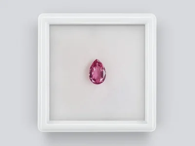 Pear cut spinel 1.30 ct, Tajikistan photo