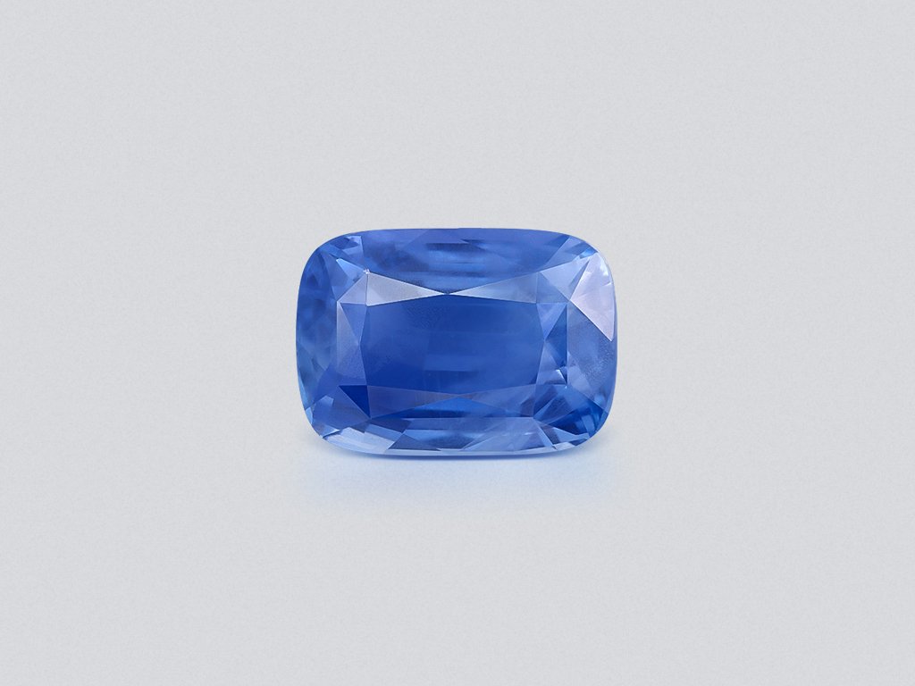 Unheated blue sapphire cushion cut 7.51 carats, Sri Lanka Image №1