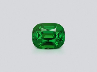 Garnet tsavorite Vibrant green cushion cut 5.00 carats, Tanzania  photo