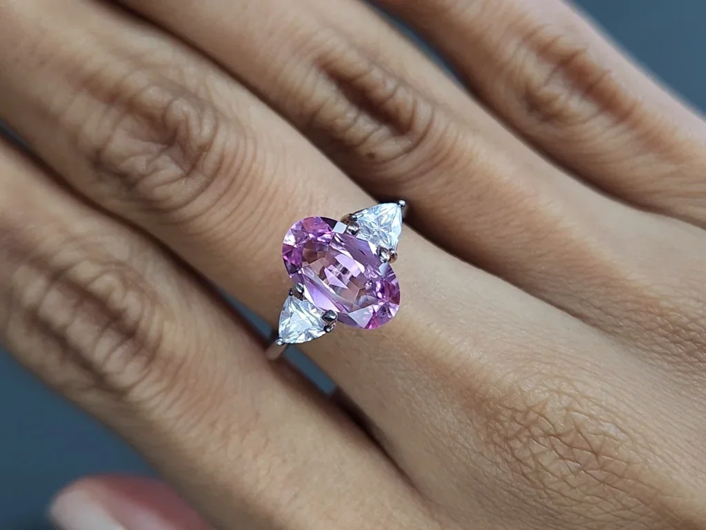 Topaz Imperial in oval cut 2.61 carats, Brazil Image №5