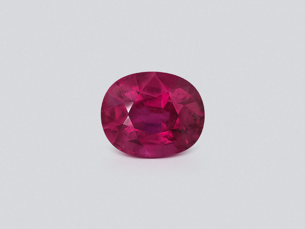 Tourmaline rubellite cushion cut 6.08 carats, Africa Image №1