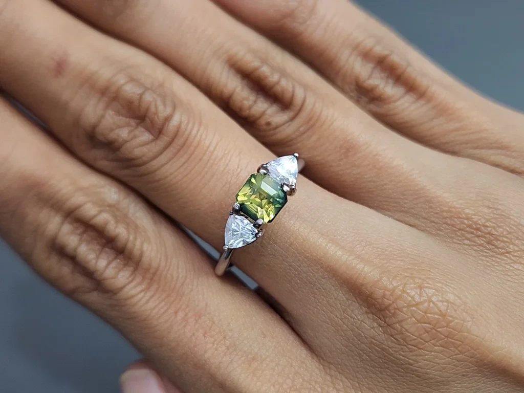 Polychrome sapphire octagon cut 1.50 carats, Sri Lanka Image №5