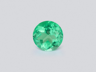 Emerald  round cut 5.08 carats, Colombia photo
