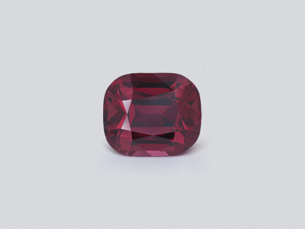 Large garnet cushion cut 10.76 carats, Tanzania Image №1