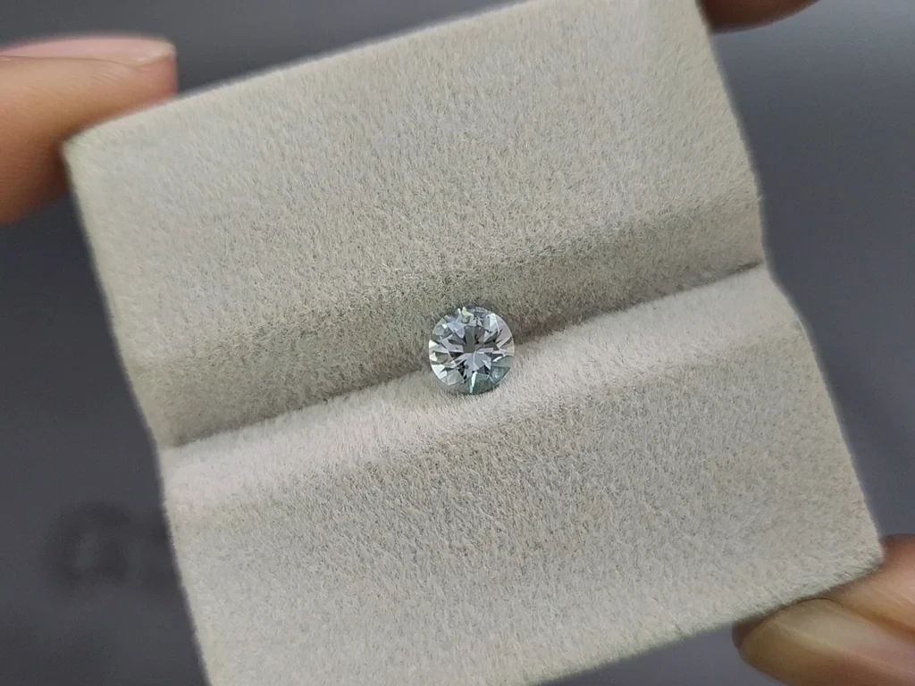 Aquamarine  cut round 0.48 carats, Madagascar  Image №4