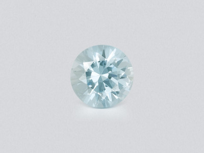 Aquamarine  cut round 0.48 carats, Madagascar  photo