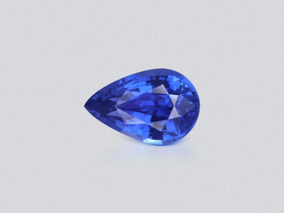 Blue sapphire pear cut 3 .09 carats, Sri Lanka photo