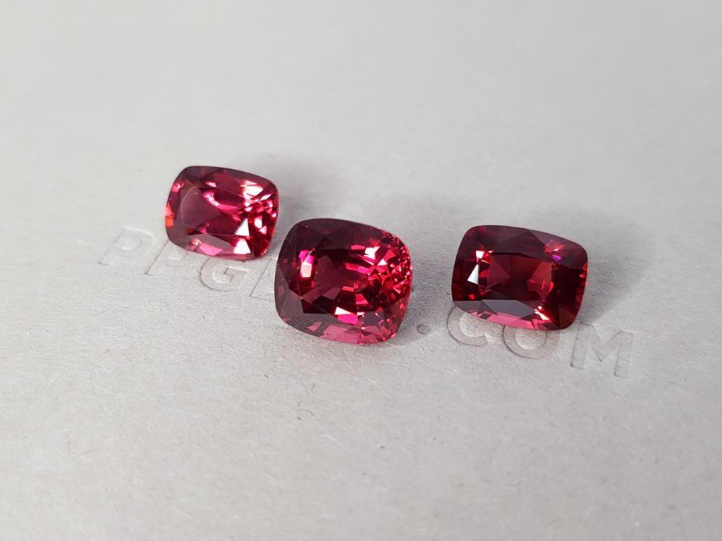 Red spinel set 8.61 ct Image №2