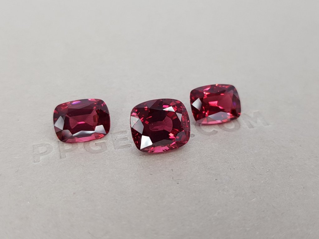 Red spinel set 8.61 ct Image №3