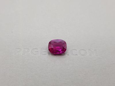 Unheated Mozambique ruby of 3.03 carats, GRS photo