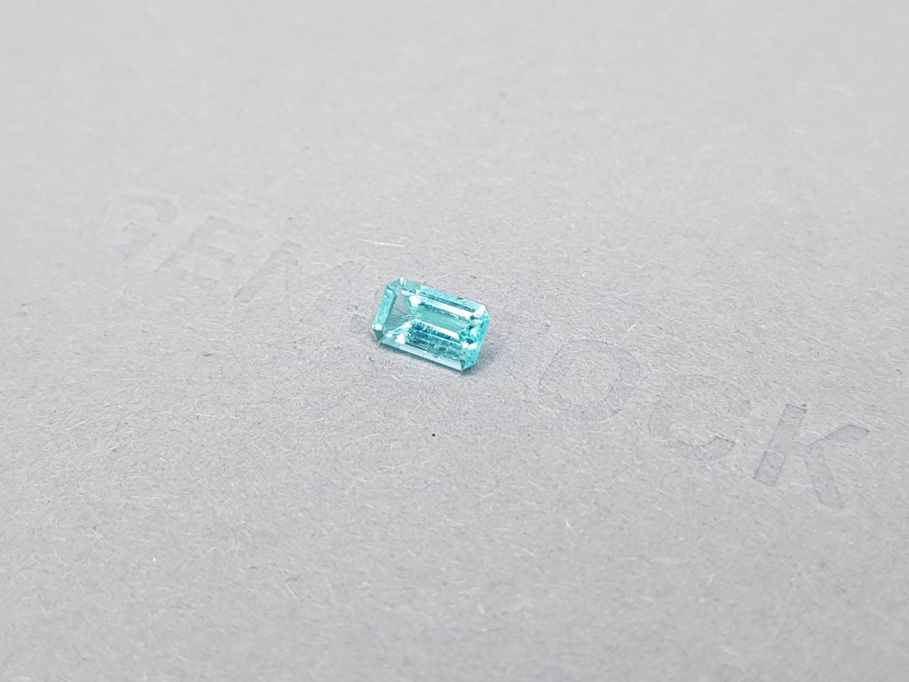 Pale blue paraiba octagon cut 0.56 ct Image №3