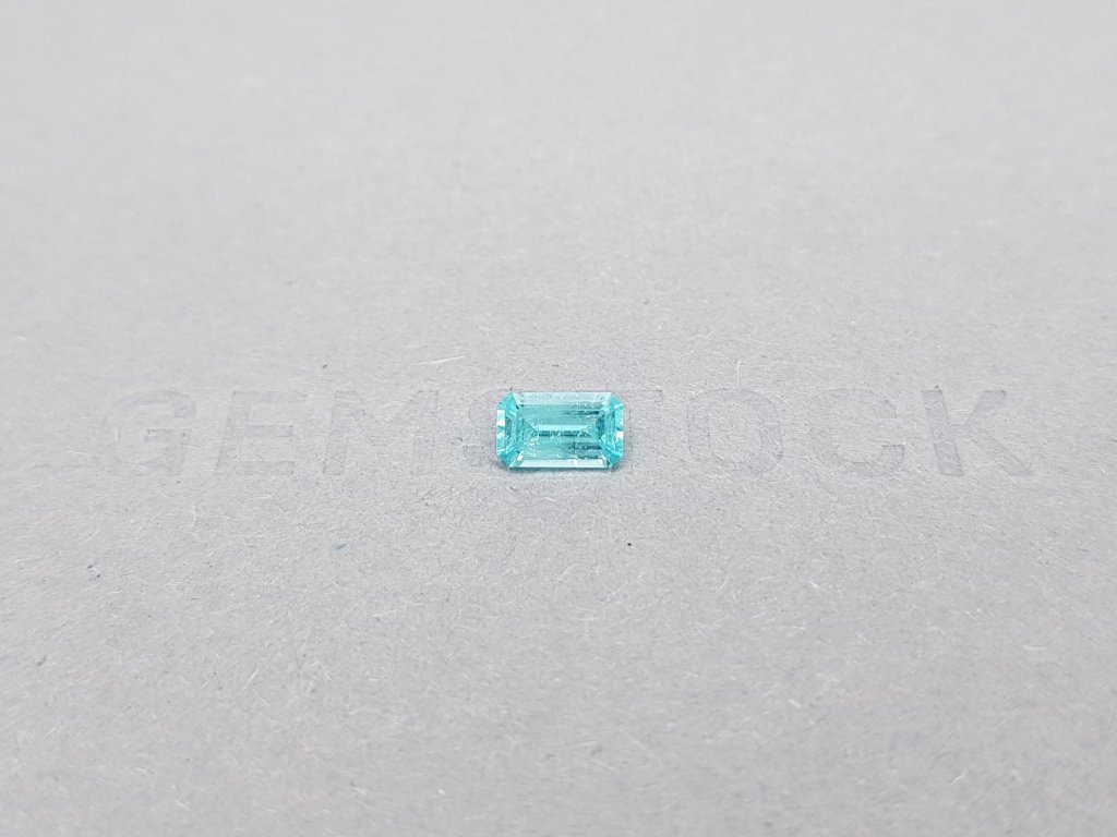 Pale blue paraiba octagon cut 0.56 ct Image №1