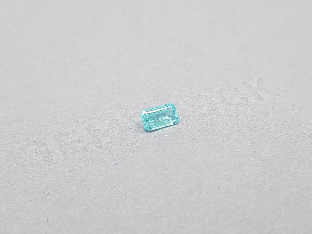 Pale blue paraiba octagon cut 0.56 ct Image №2