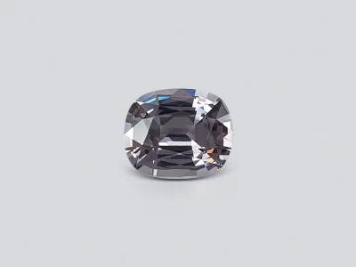 Cushion cut gray spinel 4.58 ct, Burma photo