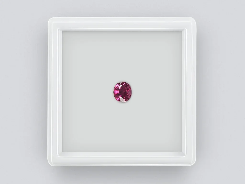Oval cut umbalite garnet 1.05 ct, Tanzania Image №1
