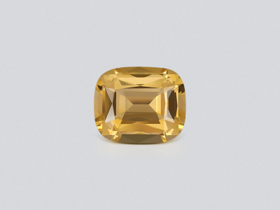 Yellow citrine precision cushion cut 17.00-19.00 carats, Africa photo