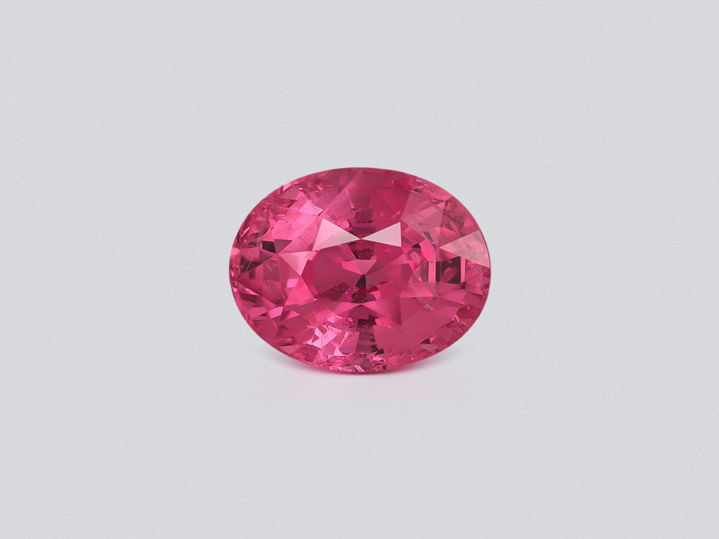 Pink spinel Mahenge oval cut 3.04 carats, Tanzania  Image №1
