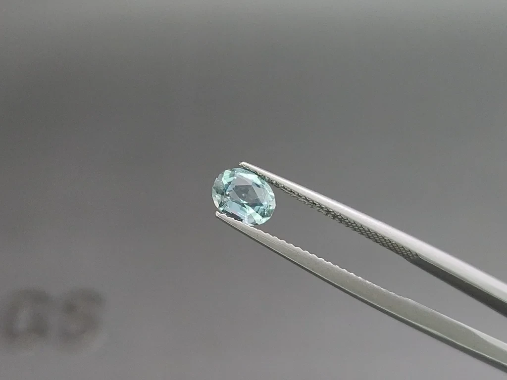 Aquamarine oval cut 0.66 carats, Madagascar  Image №3
