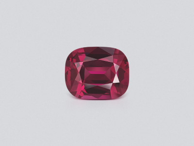 Purple garnet rhodolite cushion cut 5.69 carats, Tanzania photo