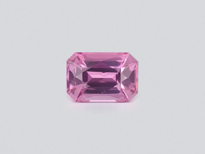 Pink spinel radiant cut 1.54 carats, Tanzania photo