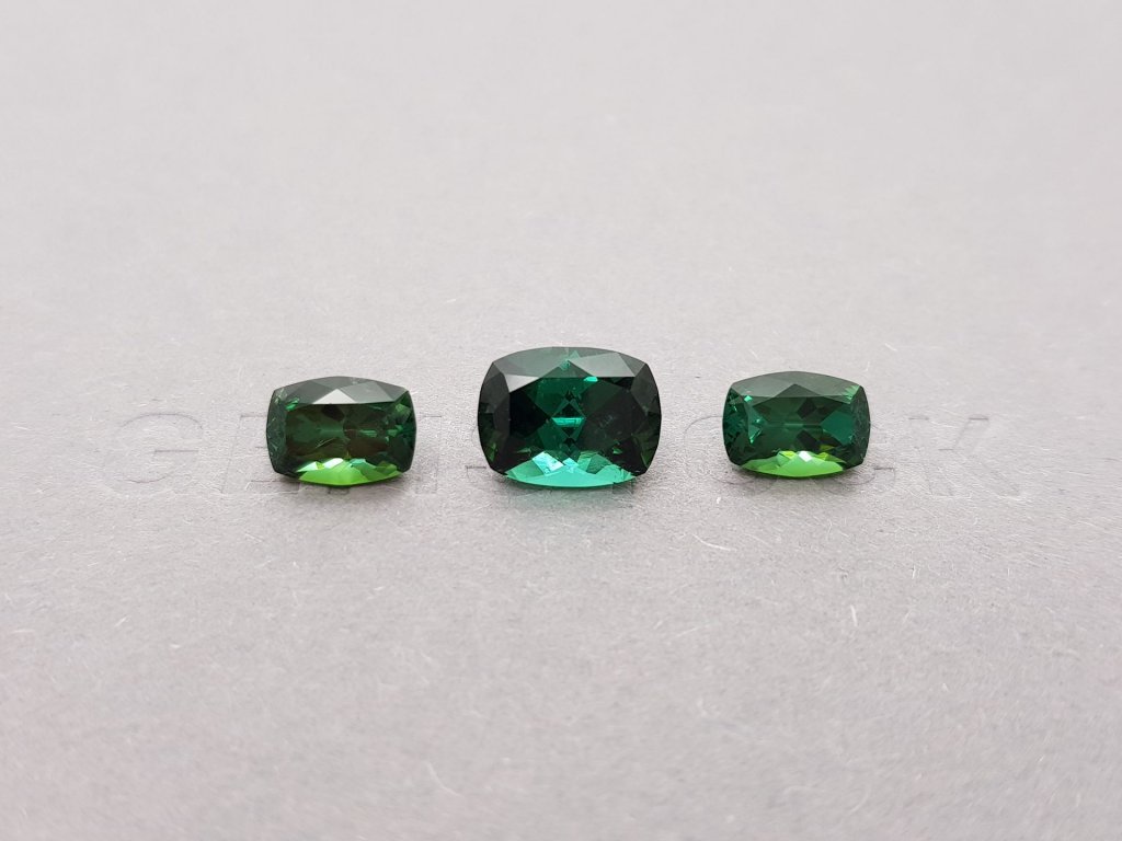 Set of blue-green tourmaline 6.56 ct Image №1