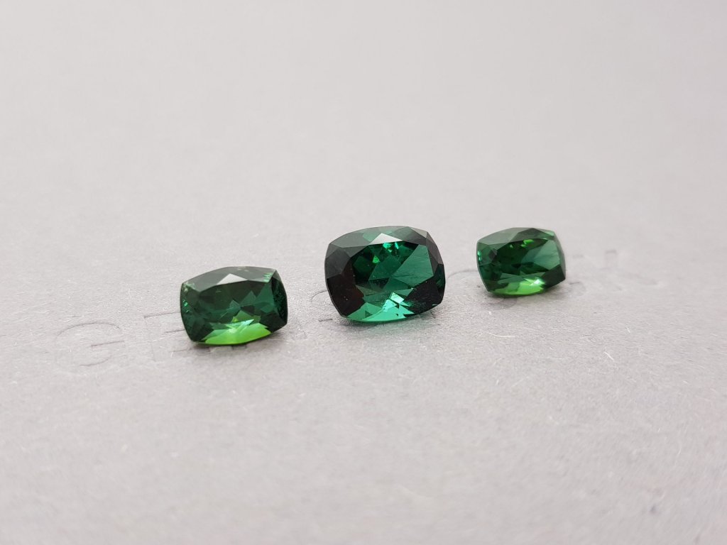 Set of blue-green tourmaline 6.56 ct Image №2