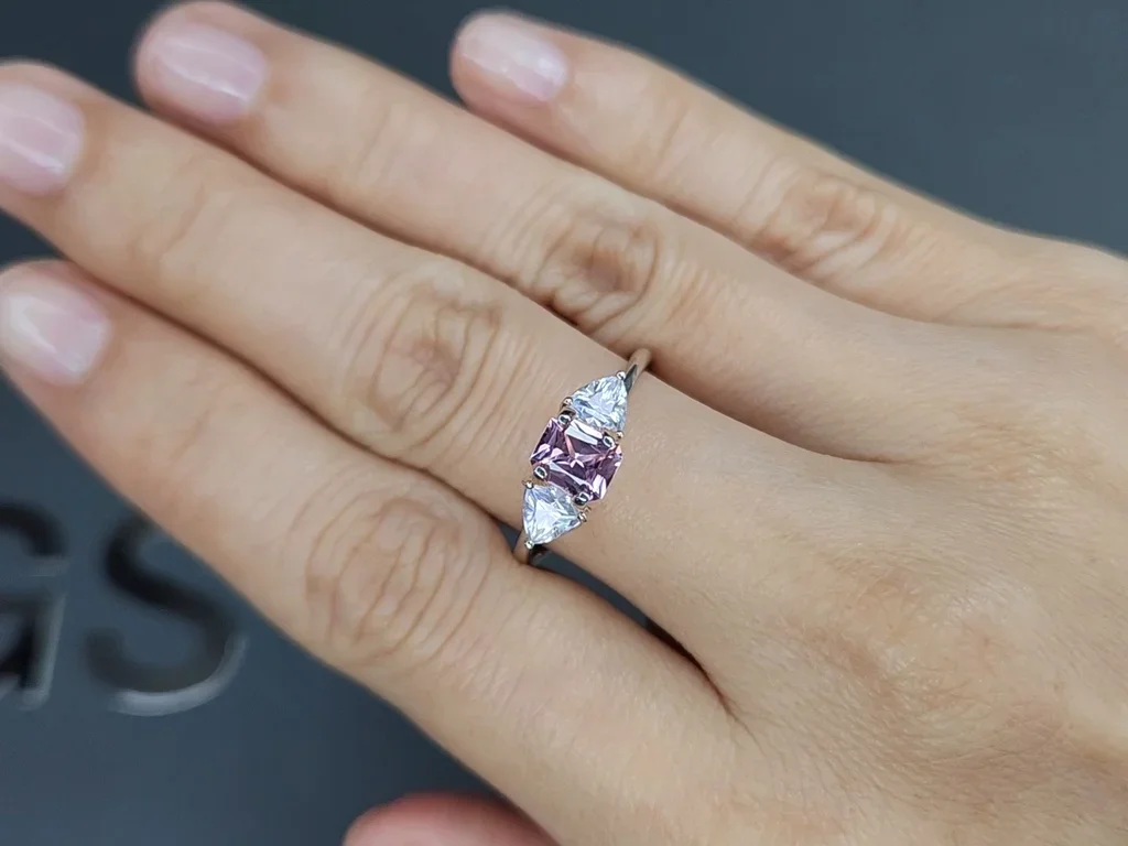 Unheated radiant cut pink sapphire 0.79ct, Madagascar Image №5