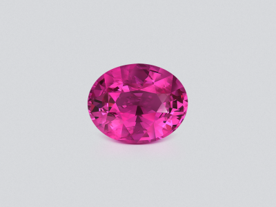 Spinel Mahenge Vivid Pink oval cut 2.60 carats, Tanzania   photo